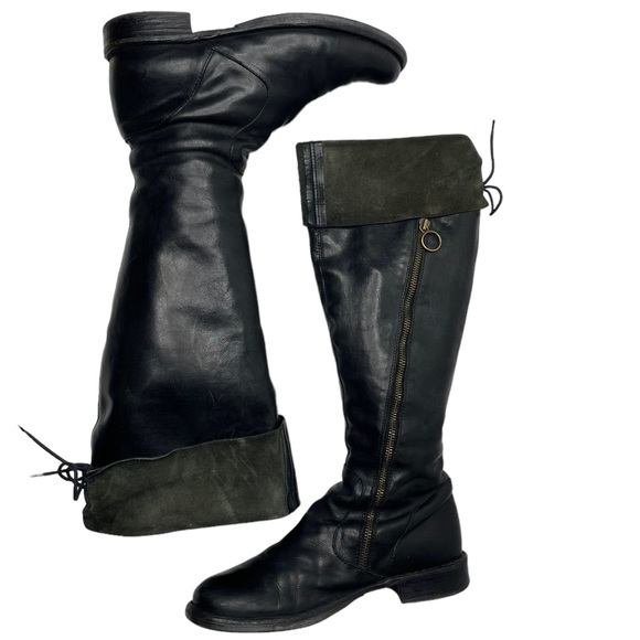 Fiorentini + Baker | Eternity 705 Knee High Boot in Black Leather 37.5 - Picture 10 of 13
